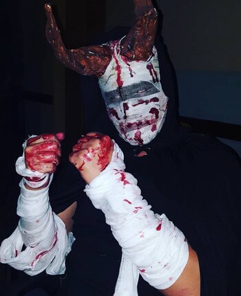 Puede utilizar ropa vieja, jugo