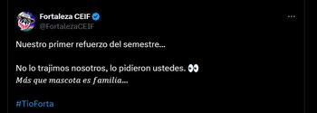 Fortaleza explicó que fueron sus