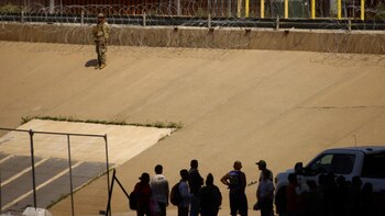 Un agente de la Guardia