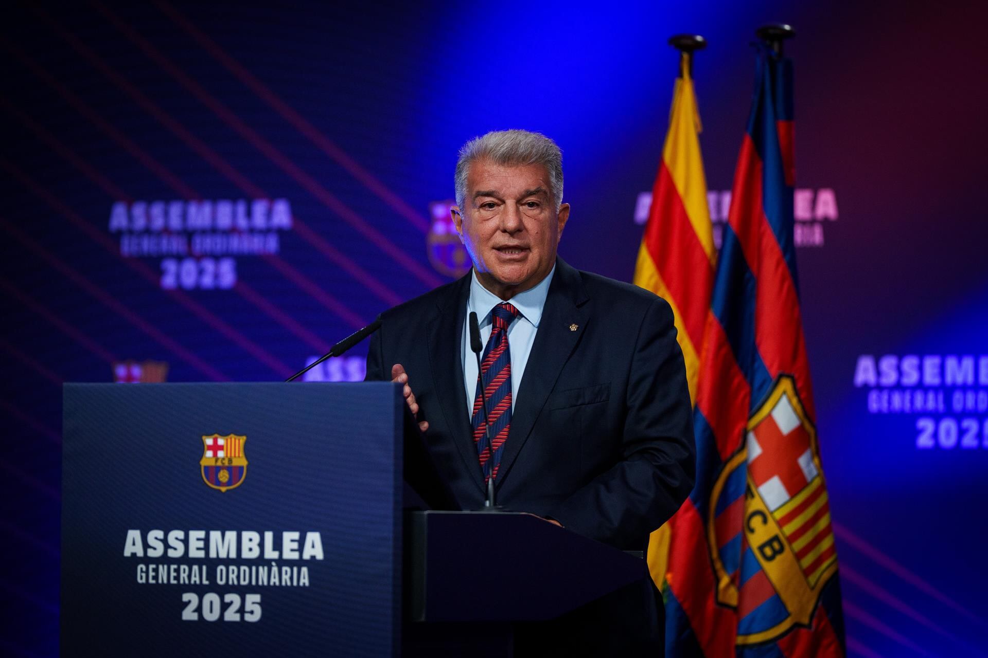 Joan Laporta, presidente del FC Barcelona. (Europa Press)