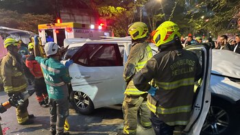 Daniel Palacios relató el fuerte