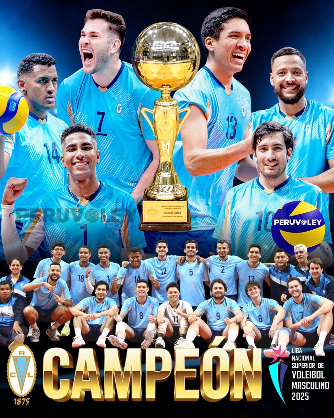 Regatas Lima venía de dos subcampeonatos y un tercer lugar en la Liga Peruana de Vóley. Crédito: Perú Vóley