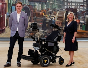 Tim Hawking y Lucy Hawking