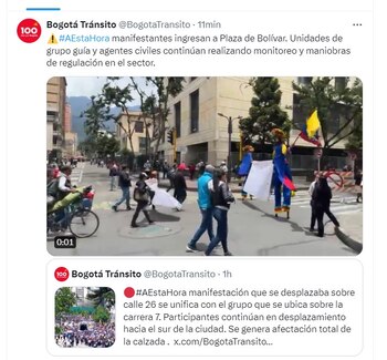 Permanece con afectación total la