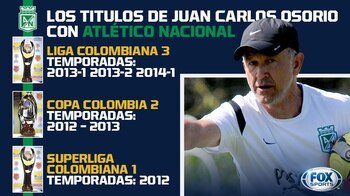 Palmarés de Juan Carlos Osorio