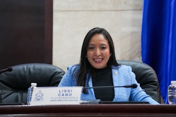 Lissi Cano, vicepresidenta del Congreso Nacional de Honduras, anunció que la derogación de la Ley de Educación Integral para la Prevención del Embarazo Adolescente será incluida en la agenda legislativa. (Foto: Congreso Nacional)
