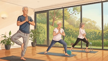 El yoga suave, un aliado con beneficios inesperados para la recuperación del cáncer
