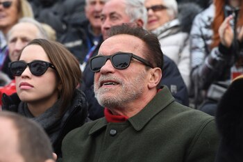 ARCHIVO - El actor y ex gobernador de California Arnold Schwarzenegger se declaró feliz de haber estado haciendo la fila para vacunarse. Foto: Felix Hörhager/dpa - ATENCIÓN: Sólo para uso editorial en relación con la cobertura sobre (la emisión/la película/la subasta/la exposición/el libro) y mencionando el crédito completo