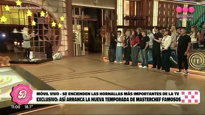 Robertito Funes mostró desde el set los preparativos de la primera grabación del ciclo