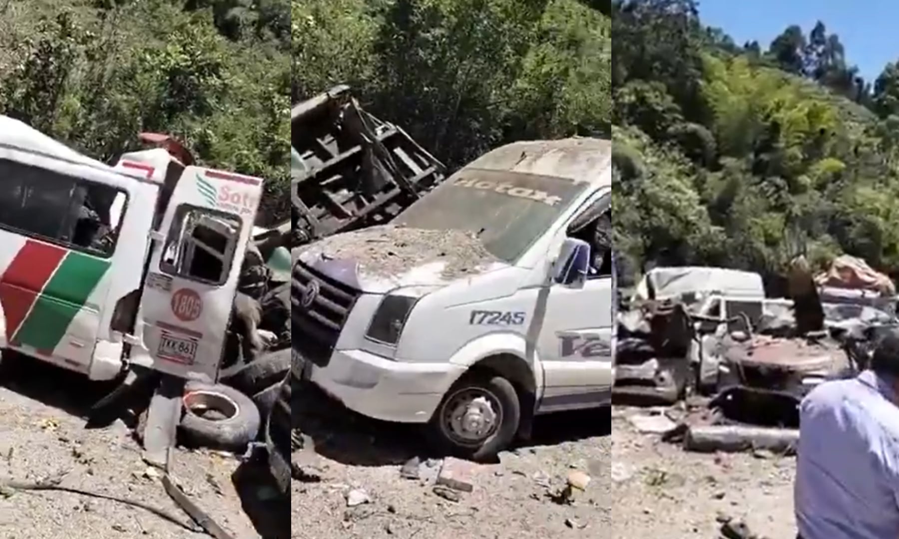 El atentado en El Túnel, Cajibío, Cauca, dejó más de 38 personas heridas. La red hospitalaria está al límite - crédito @OctavioGuzmanGu/X