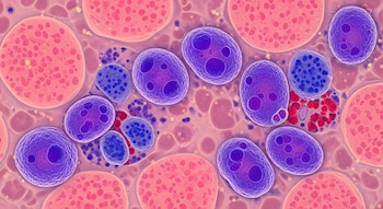 Imagen microscópica que ilustra la