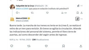 Por retiro de un tren