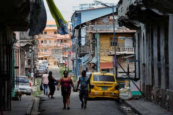 Nueve pandillas mantienen en zozobra a residentes del barrio de El Chorrillo, en Panamá. REUTERS/Daniel Becerril