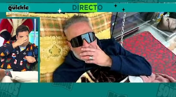 Kiko Hernández rompe a llorar