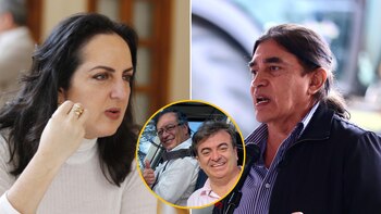 La senadora María Fernanda Cabal recordó la relación de Gustavo Petro con Olmedo López, luego de que Gustavo Bolívar llamara "hampón" al exdirector de la Ungrd - crédito Colprensa - Vicepresidencia - redes sociales