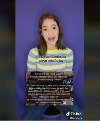 Una exempleada de Sonora Grill