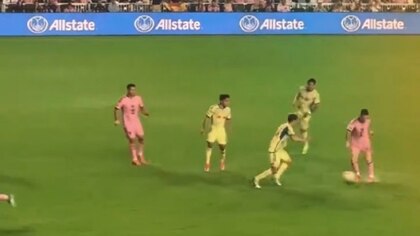 La increíble asistencia “no look” de Messi en la goleada del Inter Miami desde todos los ángulos      