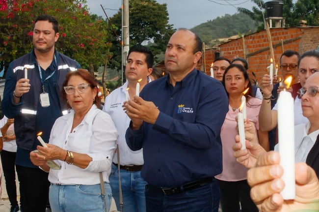 Emiro Cañizares pidió a los actores armados respetar el derecho internacional humanitario y advirtió por la afectación a las poblaciones rurales - crédito Alcaldía de Ocaña