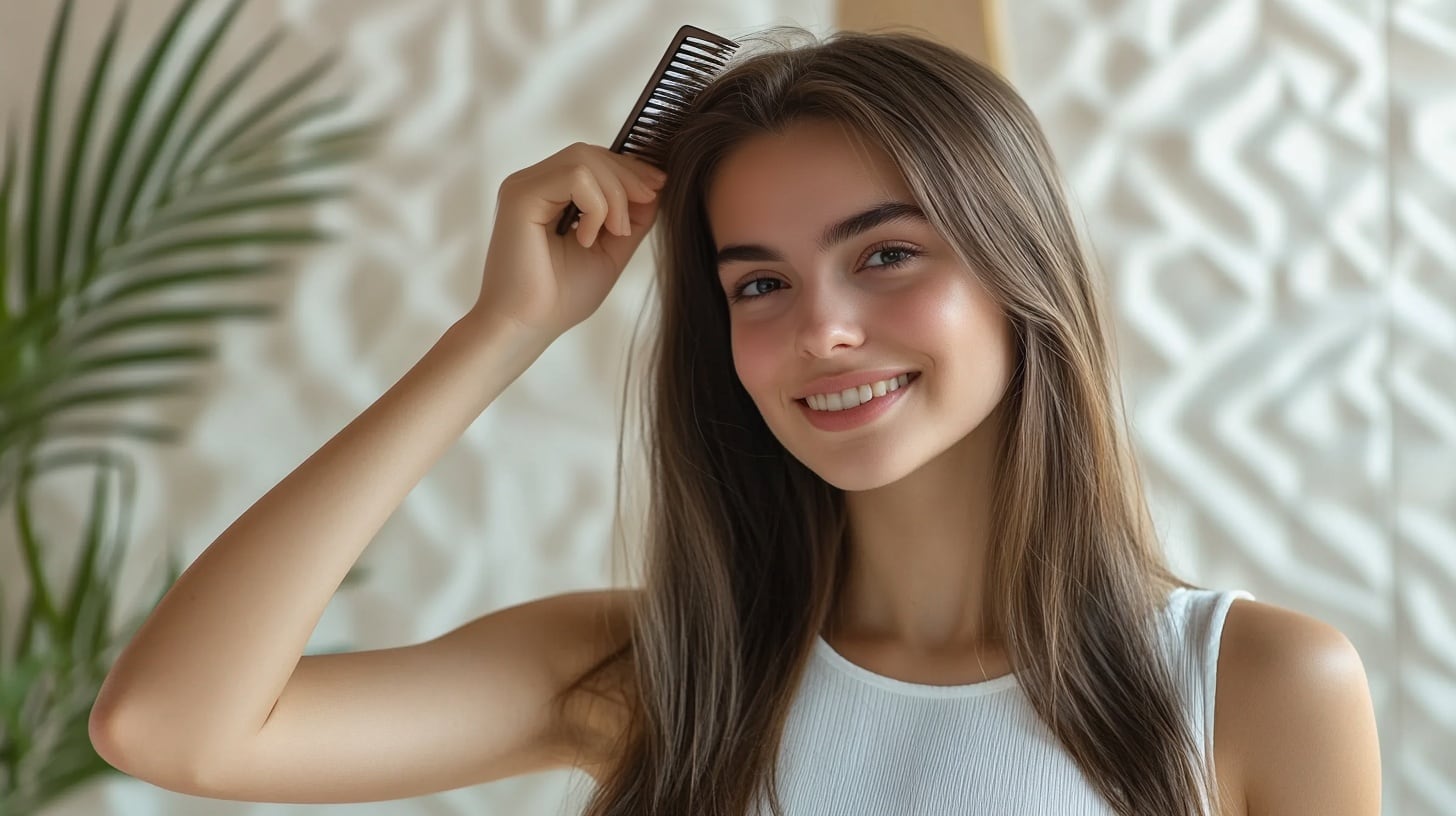 El aceite de argán funciona como barrera contra el calor de secadores y planchas, ayudando a preservar la salud y fortaleza capilar.
(Imagen Ilustrativa Infobae)