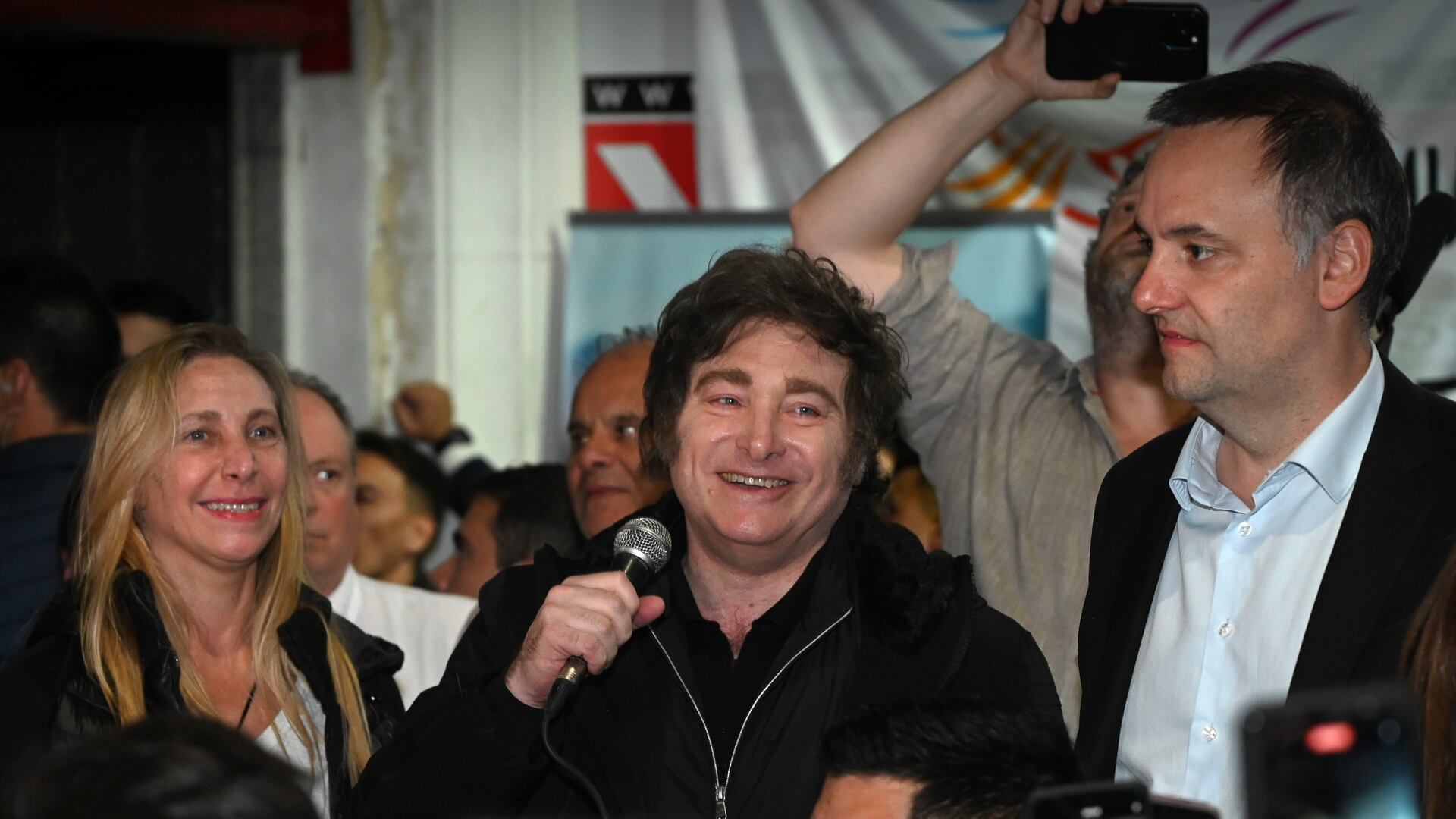 Encuentro Libertario en Lugano con Javier Milei y Manuel Adorni