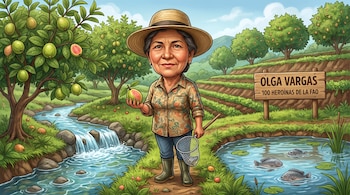 El caso de Vargas se inscribe en el proyecto Empoderando a las comunidades en sistemas agroalimentarios sostenibles, financiado por la FAO y el Fondo de las Naciones Unidas para la Infancia (UNICEF). A través de esa iniciativa, la agricultora recibió formación en gestión sostenible de los suelos y mejoras en infraestructura agrícola.