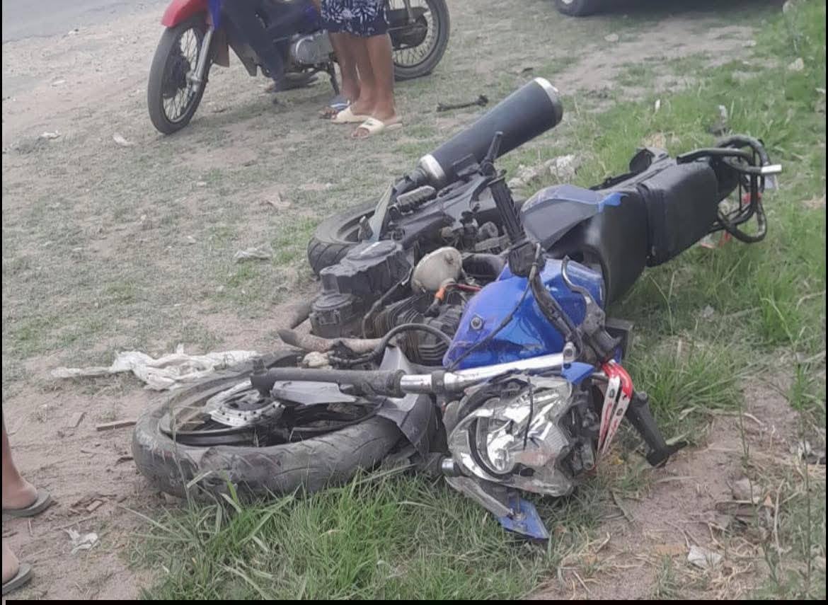 Ninguno de los ocupantes de la moto llevaba casco al momento del impacto