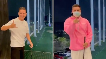 Gignac y Thauvin asistieron a