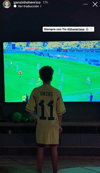 El jugador colombiano marcó en