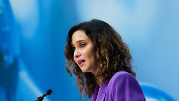 La presidenta de la Comunidad