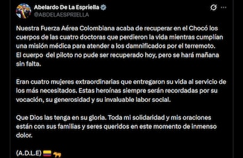 Accidente avioneta Chocó