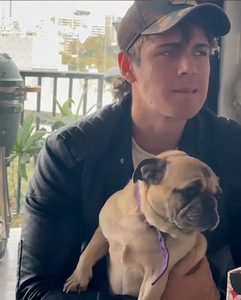 Marcos en el cumpleaños de