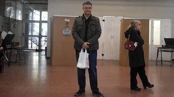 El precandidato a jefe de