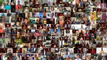 Una imagen muestra a los