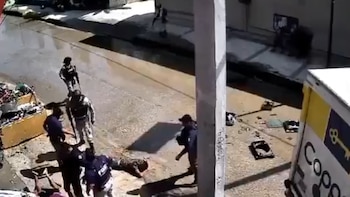 Detienen a presuntos ladrones en