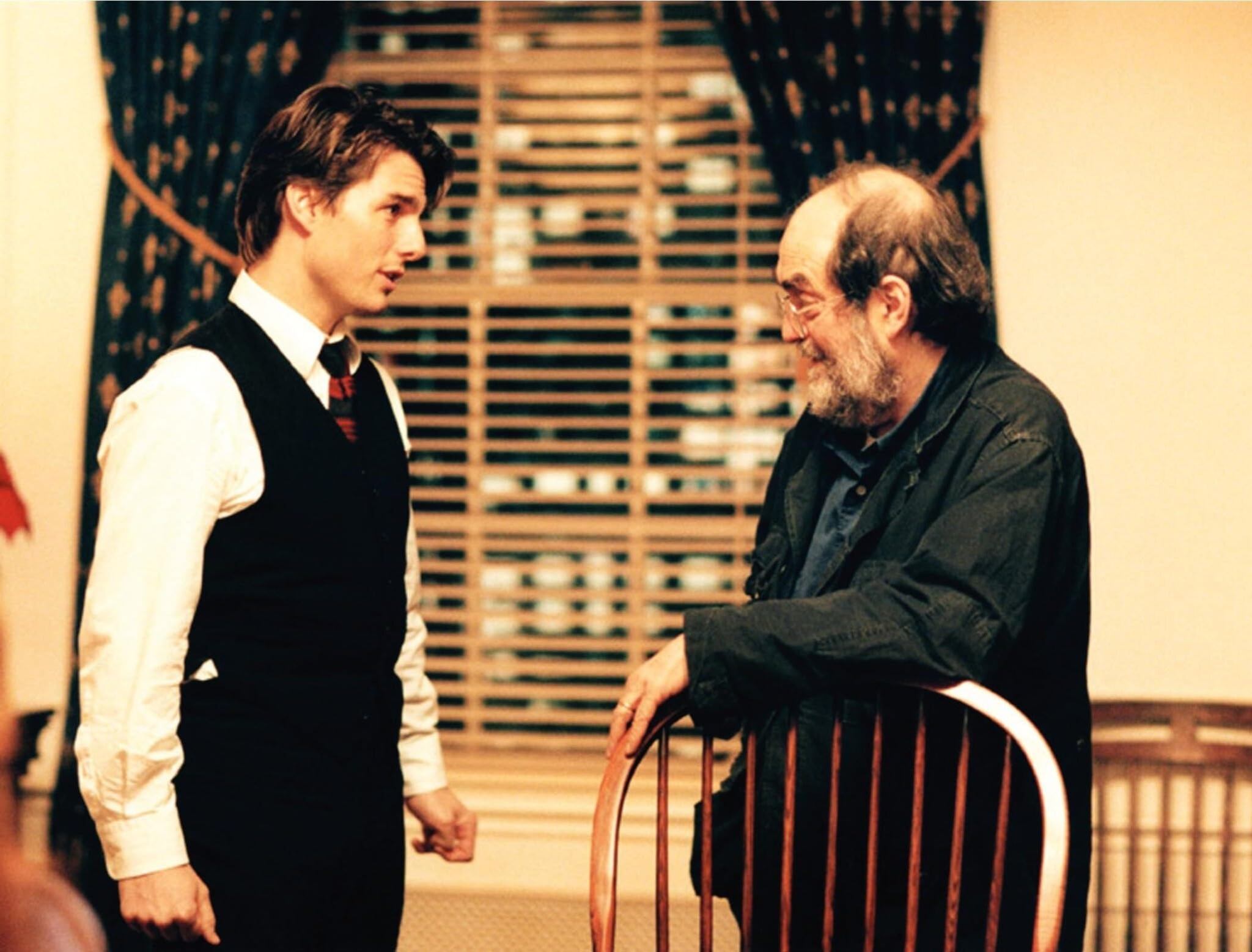 Cruise afirmó que estaba dispuesto a hacer lo que fuera necesario para trabajar con Kubrick, a quien admiraba (© 1999 Warner Bros. Entertainment Inc)