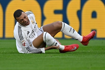 Kylian Mbappé arrastra molestias en