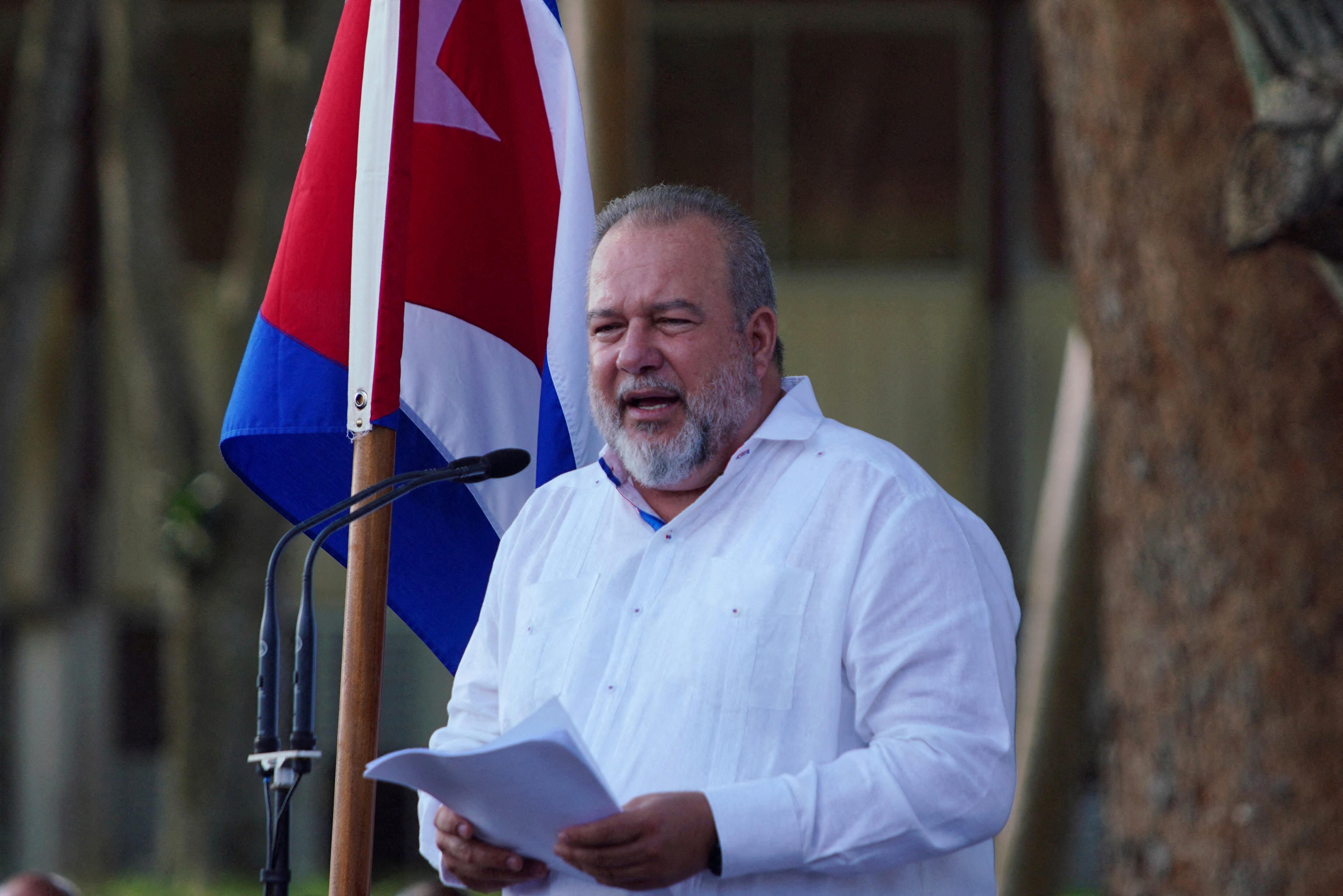 El primer ministro cubano Manuel Marrero Cruz (REUTERS/Alexandre Meneghini)