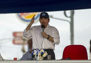 Daniel Ortega, en una fotografía