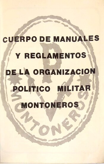 La tapa del manual está