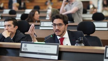 El concejal Juan David Quintero