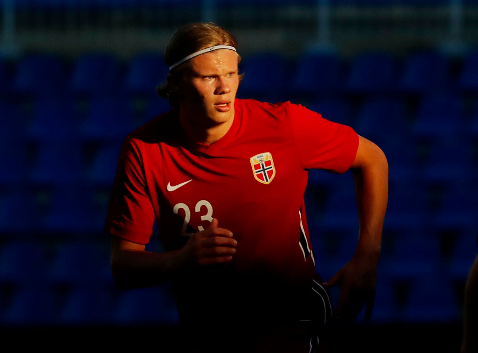 Haaland nunca dudó entre la selección noruega e inglesa (REUTERS/Jon Nazca)