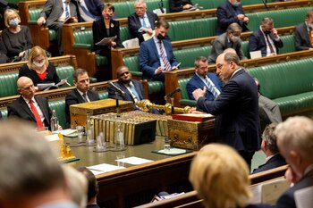 El secretario de Defensa británico,