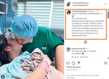 El joven cantante compartió en