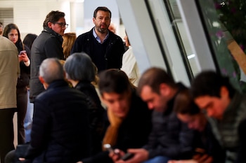 Bogota's Mayor Carlos Fernando Galan