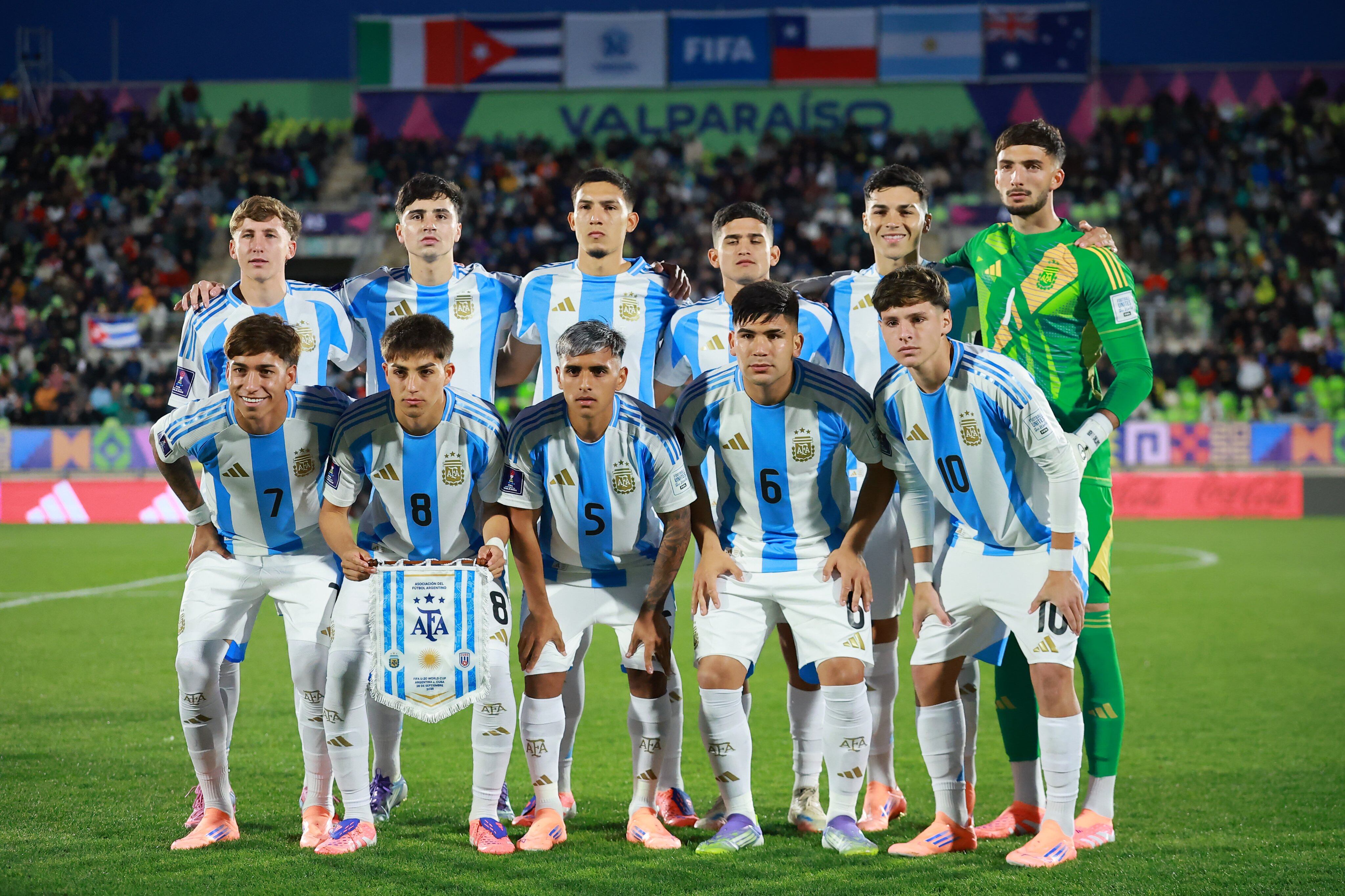 Argentina sumó dos triunfos y ya sacó pasaje a los octavos de final del Mundial Sub 20