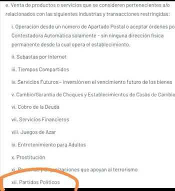 Clip establece que no puede