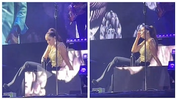 El calor de Cancún afecta a Lucero durante su show por el Grito de Independencia