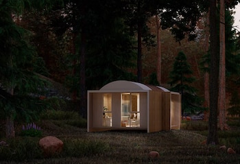 La casa prefabricada Wahbi, de