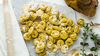 El capeletti clásico se prepara