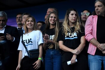 En el palco. Piera Fernández